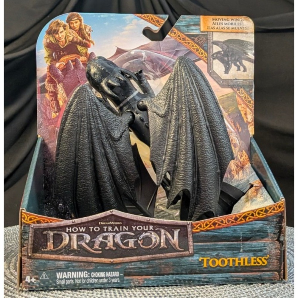How To Train Your Dragon Toothless Dragon Action Figure Toy 2024 New